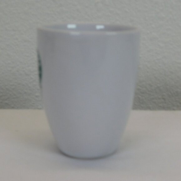 2007 Starbucks Small Logo White 6.7 oz Espresso Coffee Mug Dishwasher Safe - Picture 4 of 8